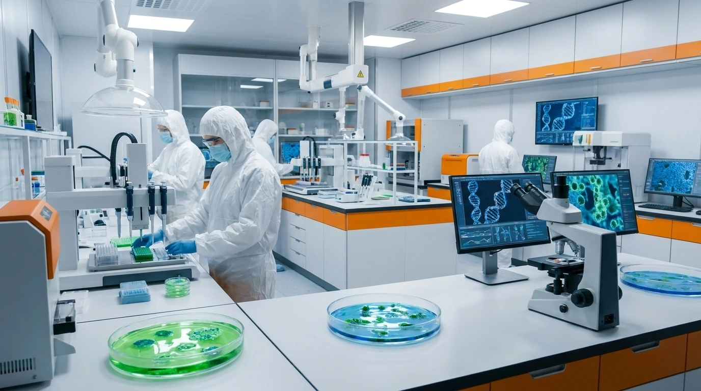 Bio-Technology fermentation unit manufactured by Hanif and Sons