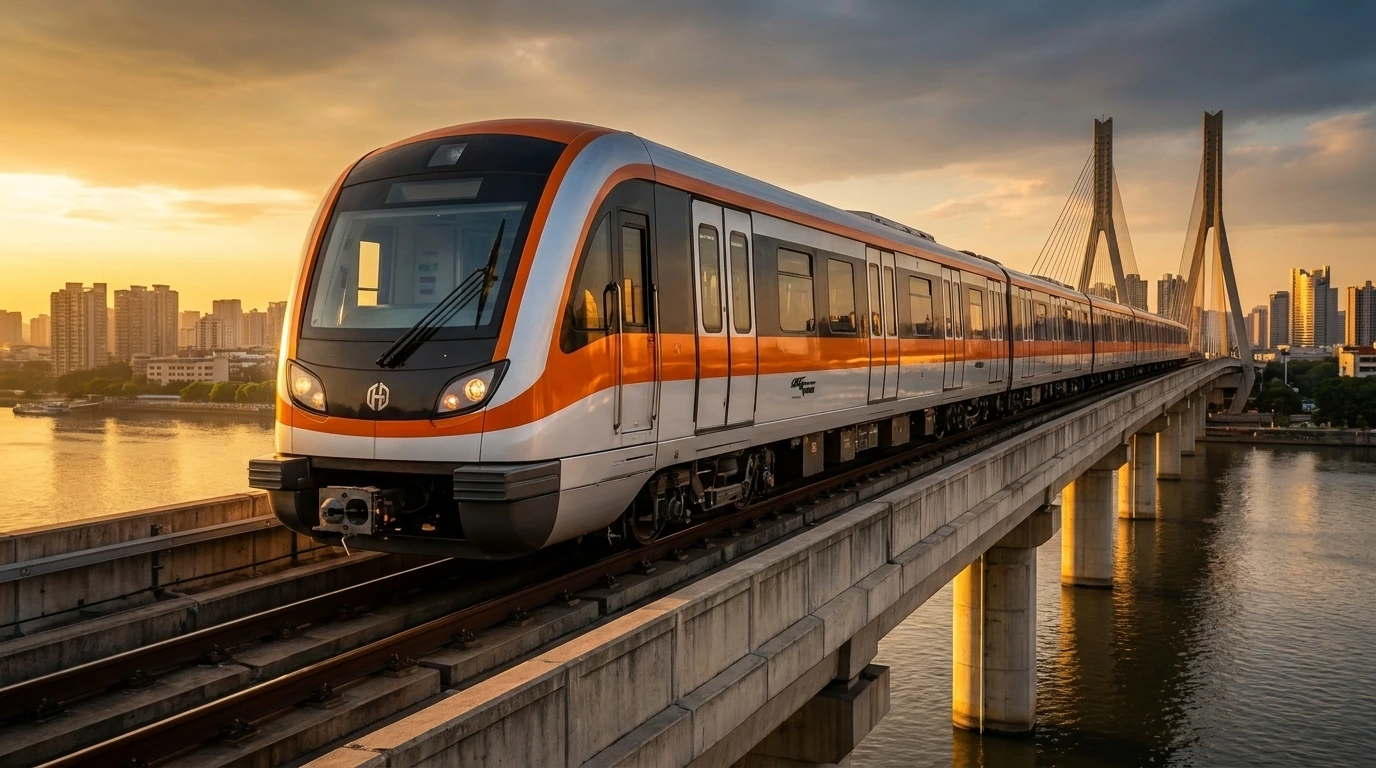 Orange Line electromagnetic door operations project by Hanif and Sons