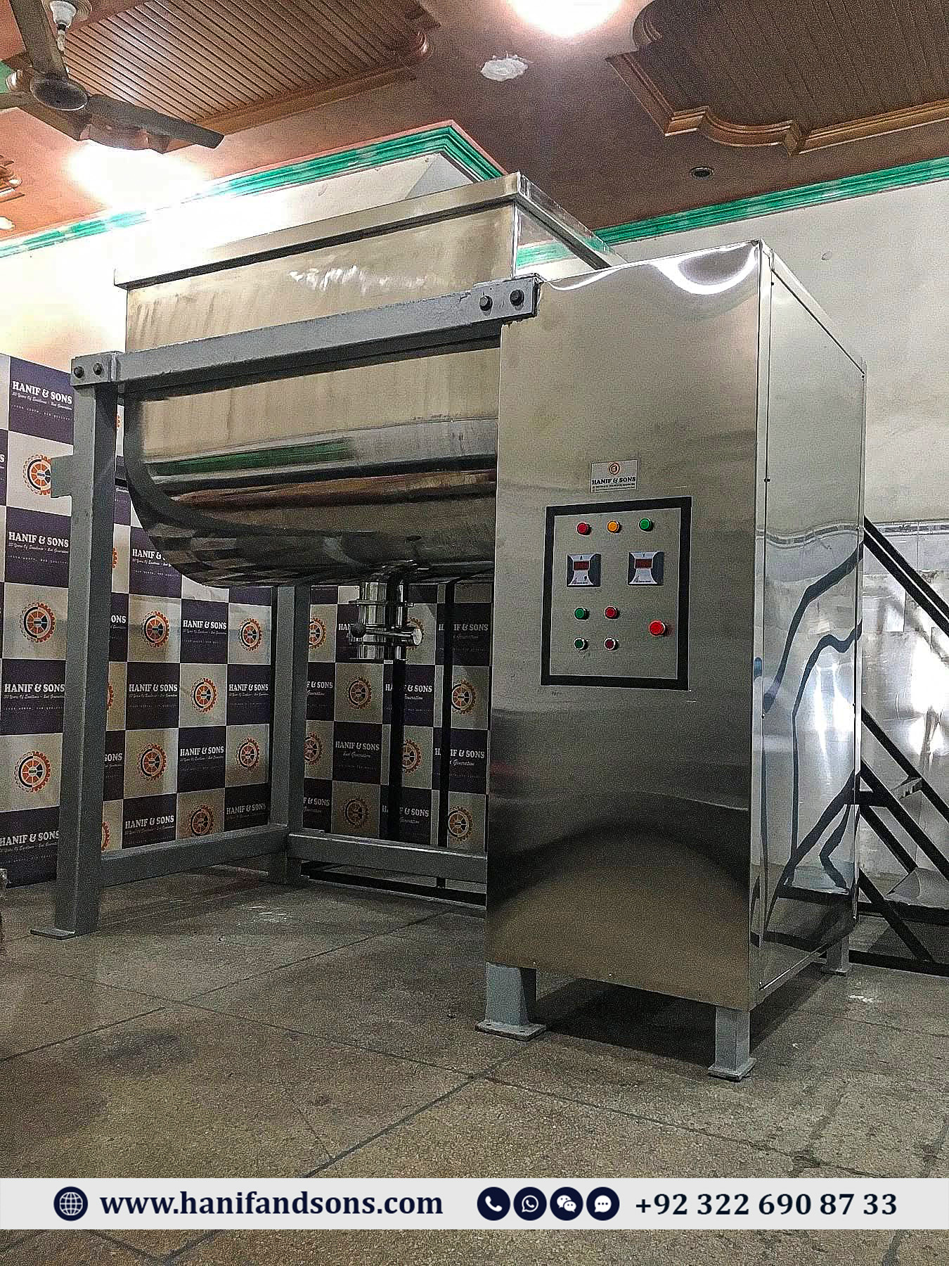 Wet Powder Mixer by Hanif and Sons