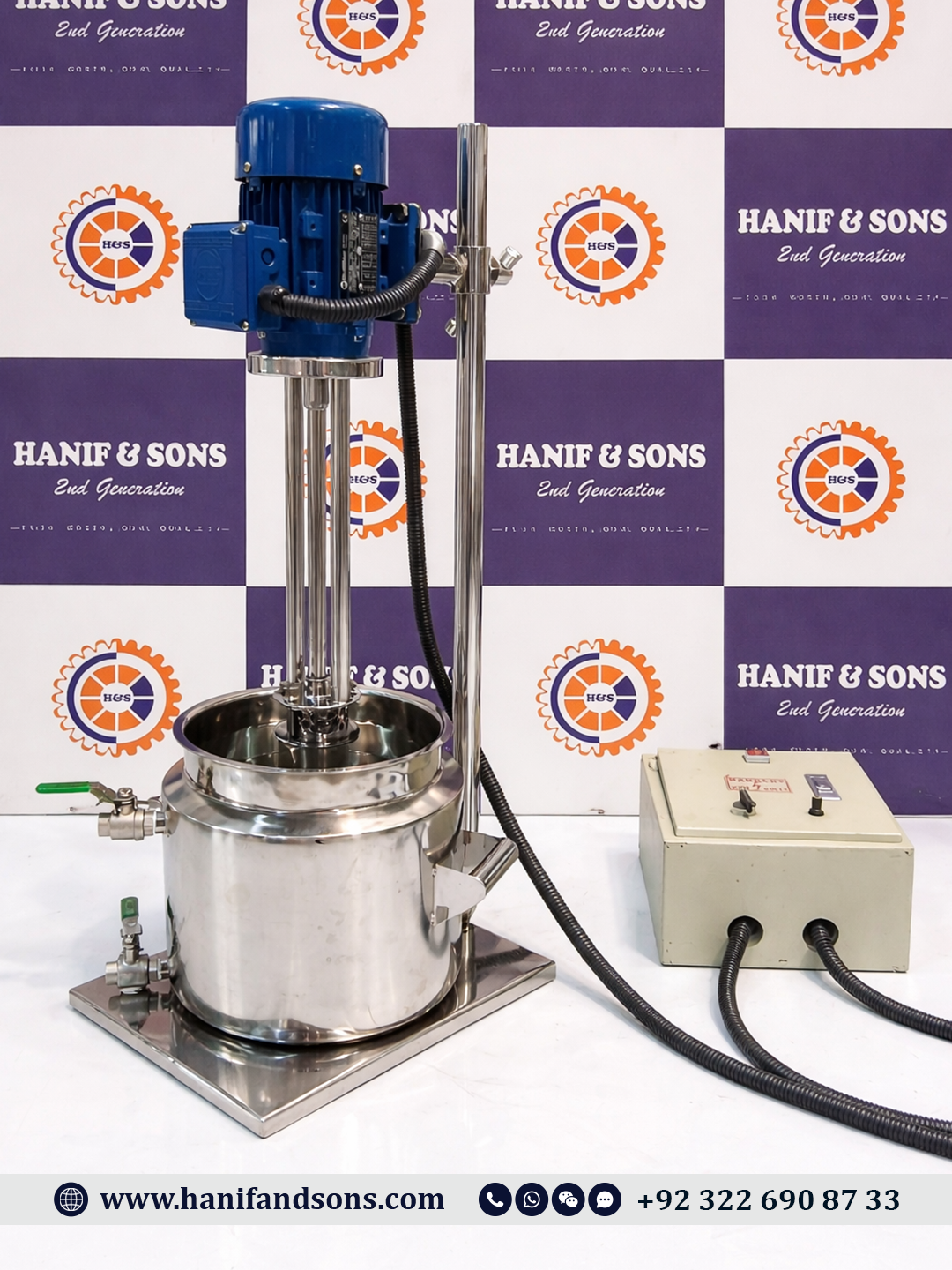 1HP Homogenizer Mixer by Hanif and Sons