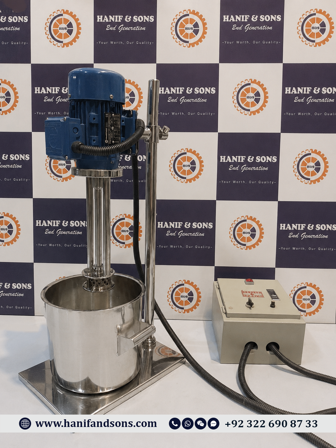 1HP Homogenizer Mixer by Hanif and Sons