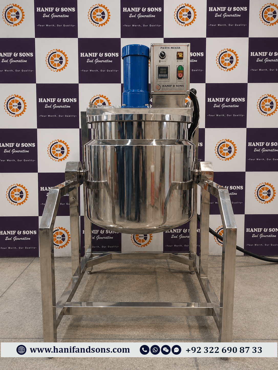 25KG Paste Mixer by Hanif and Sons