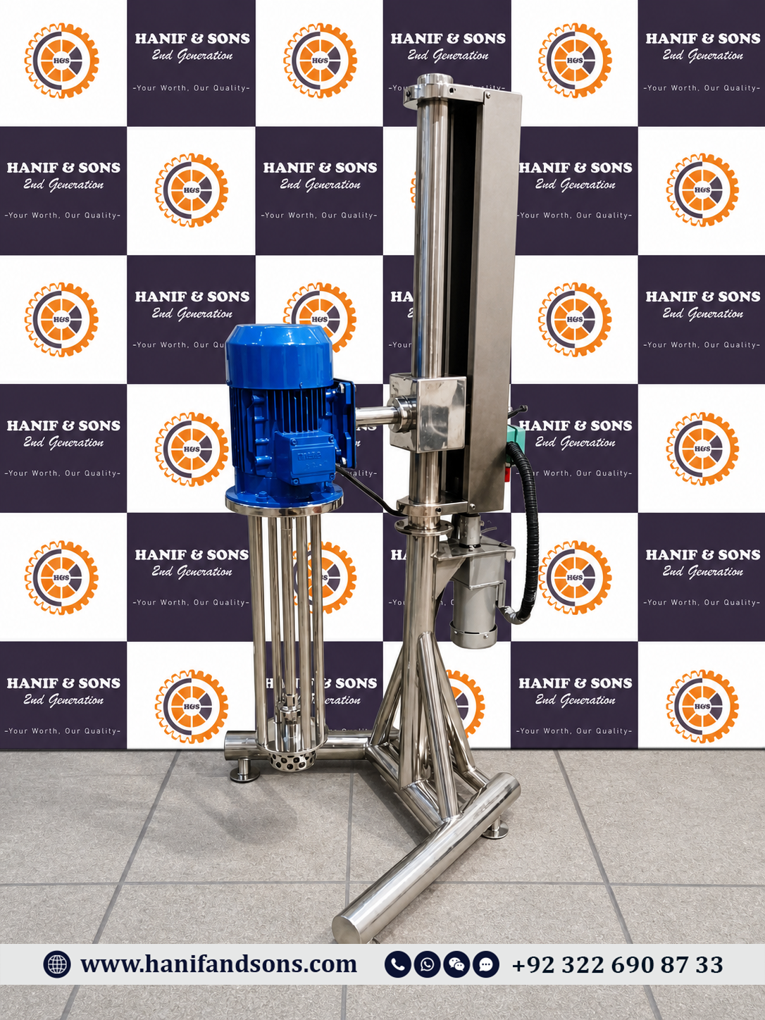 2HP Homogenizer Mixer by Hanif and Sons