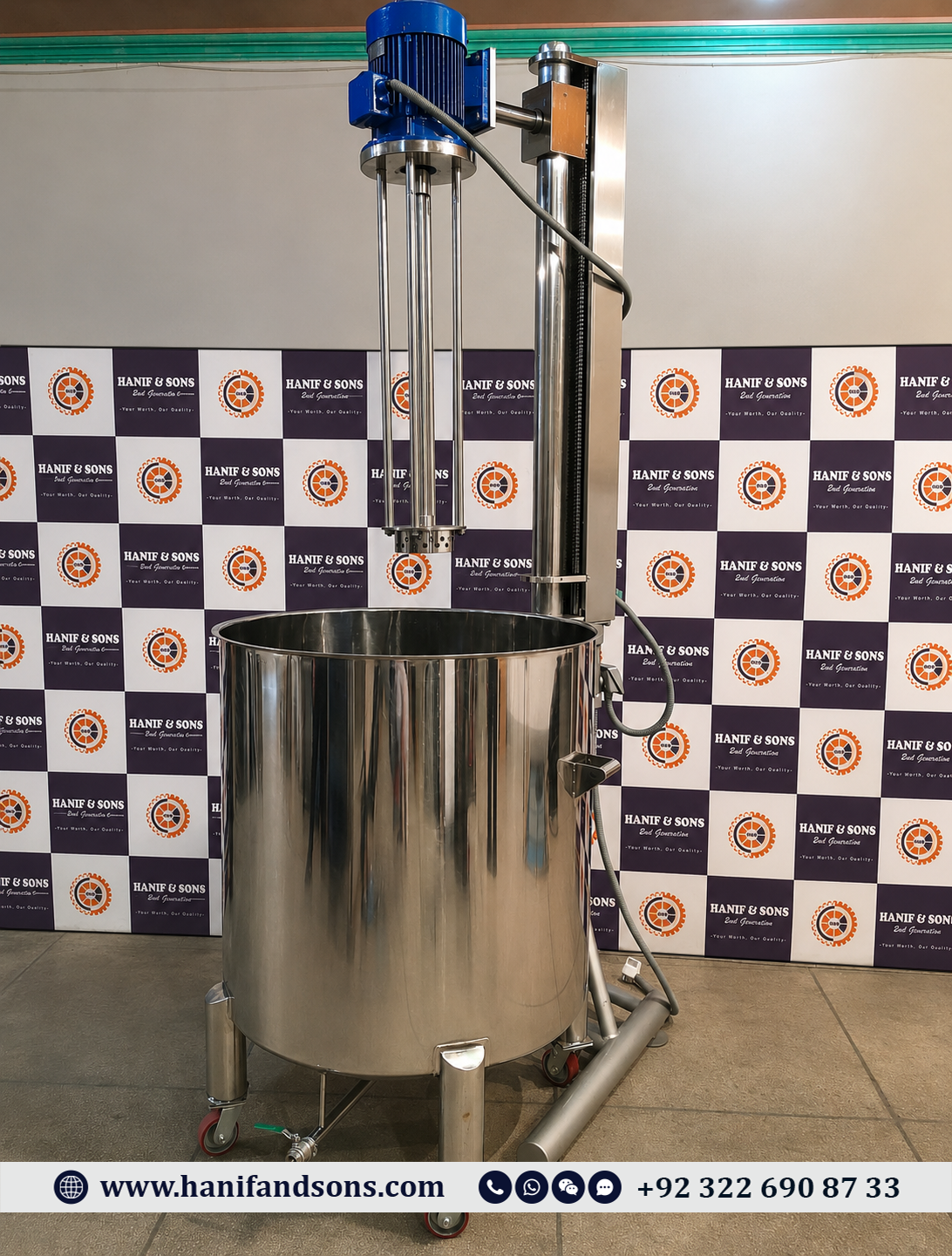 7.5HP Homogenizer Mixer by Hanif and Sons