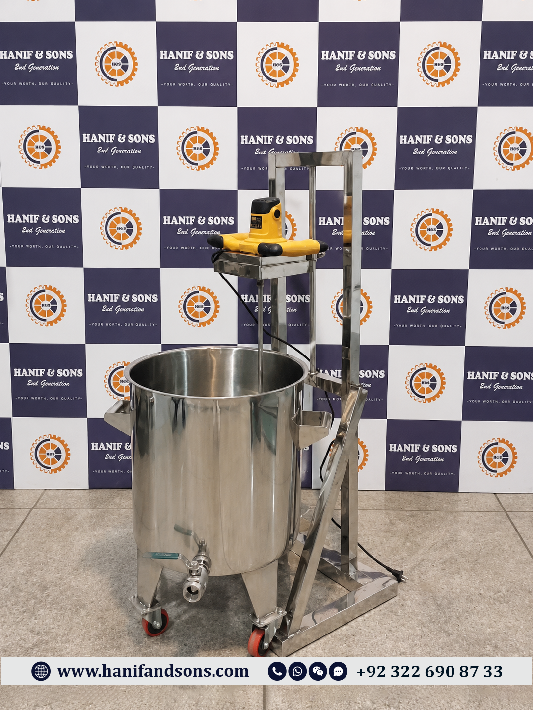 DeWalt Agitator Mixer by Hanif and Sons