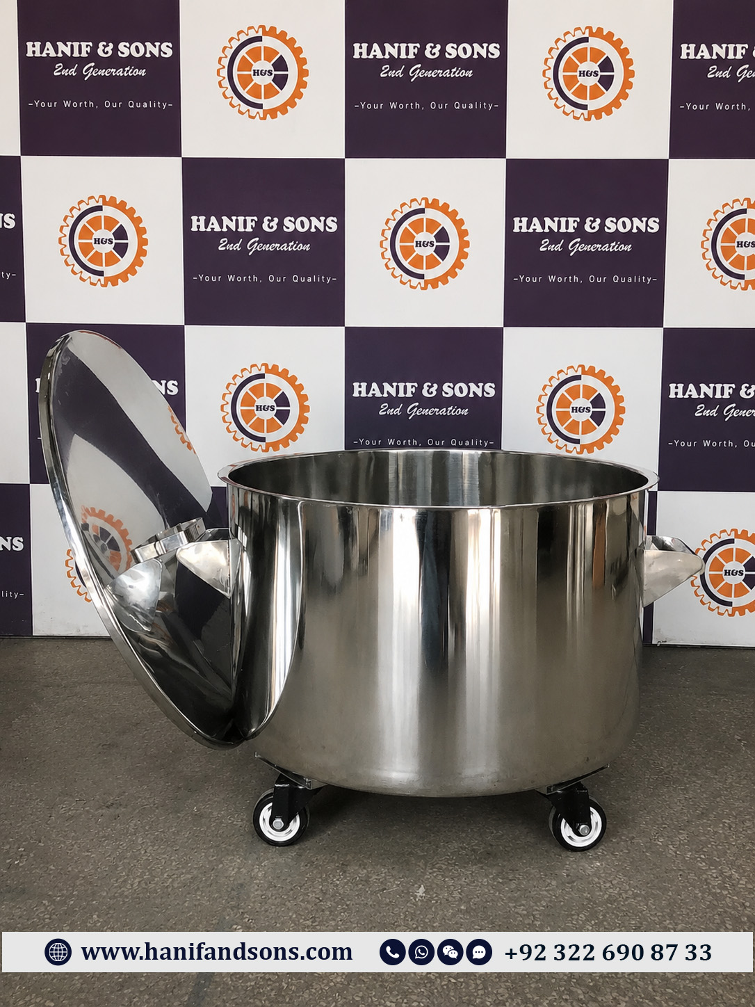 100L Cooking Tub by Hanif and Sons