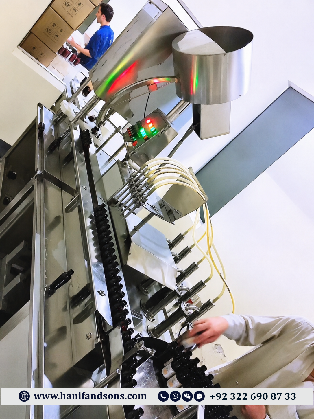 6 Nozzles Liquid Filling Machine by Hanif and Sons