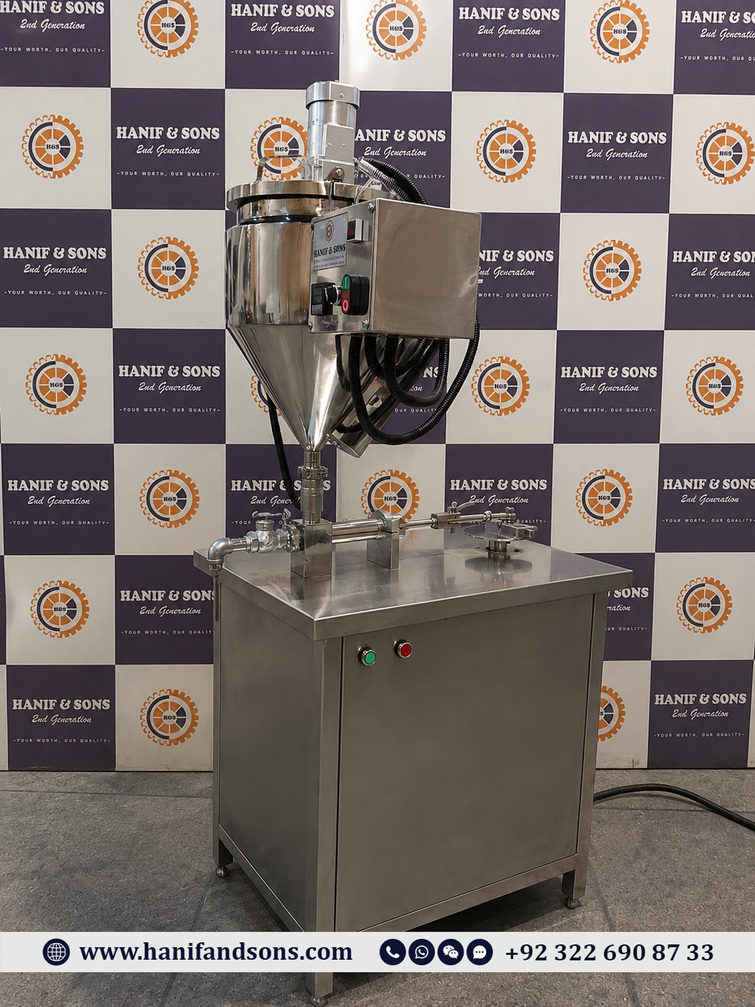 Tube / Ointment Filling Machine by Hanif and Sons