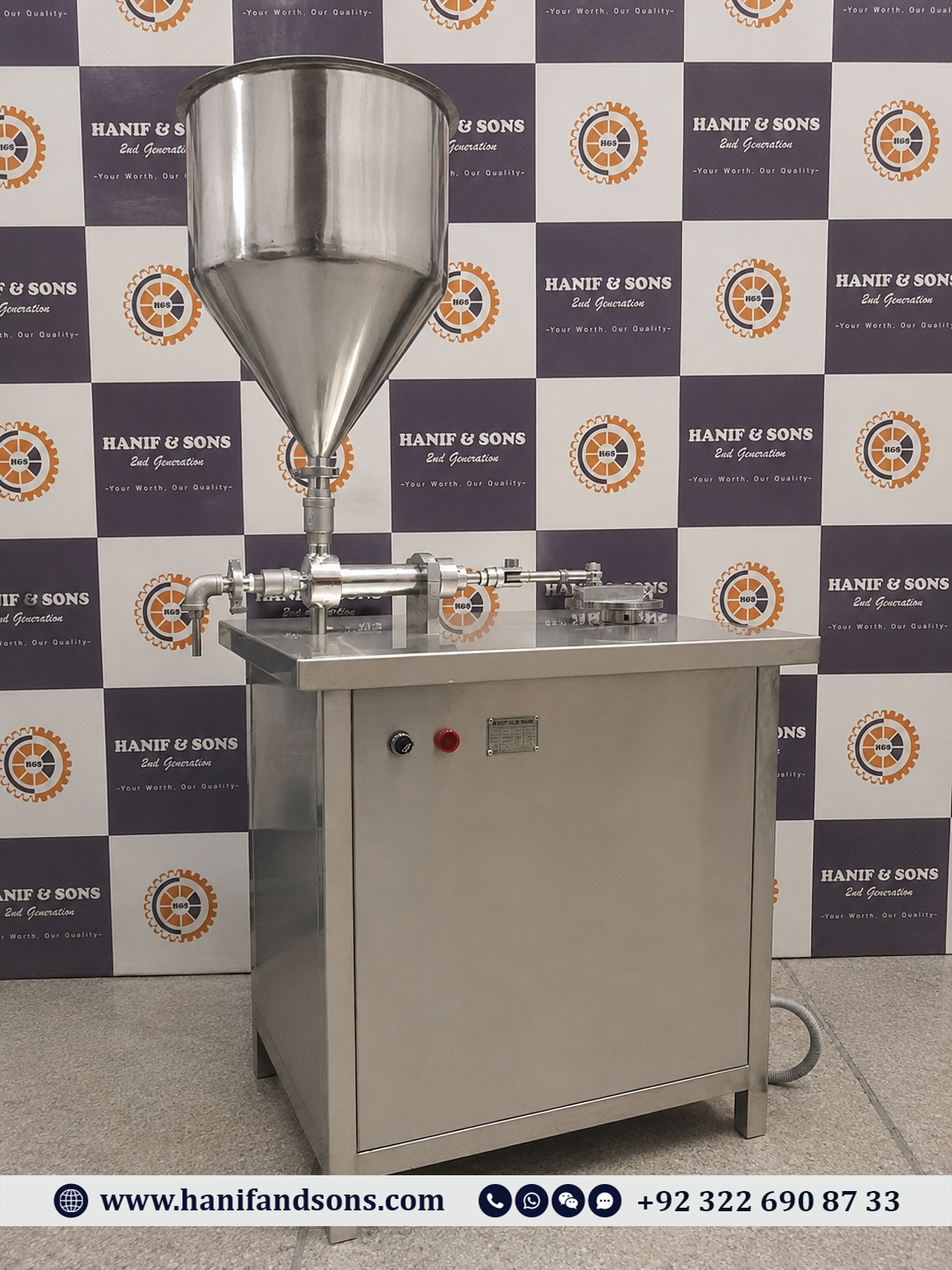 Tube / Ointment Filling Machine by Hanif and Sons